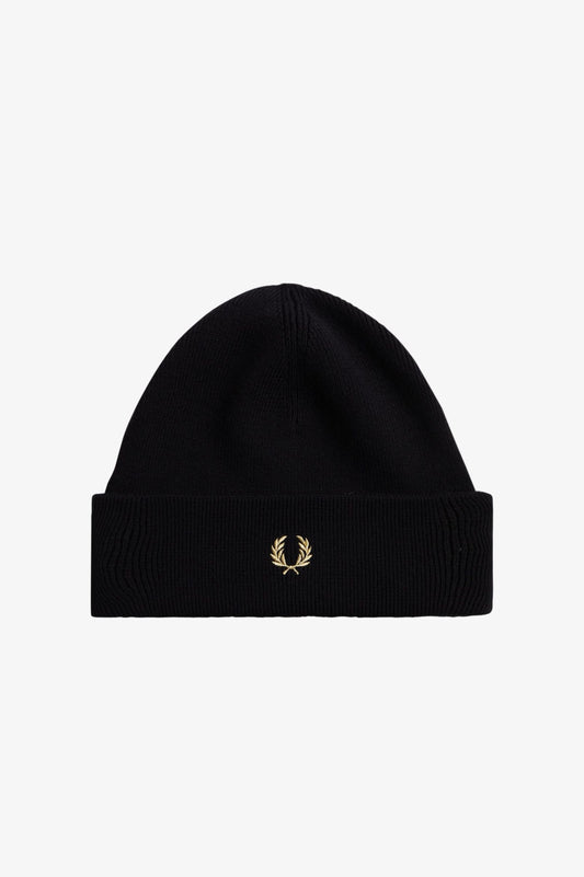 Fred Perry Classic Beanie Black