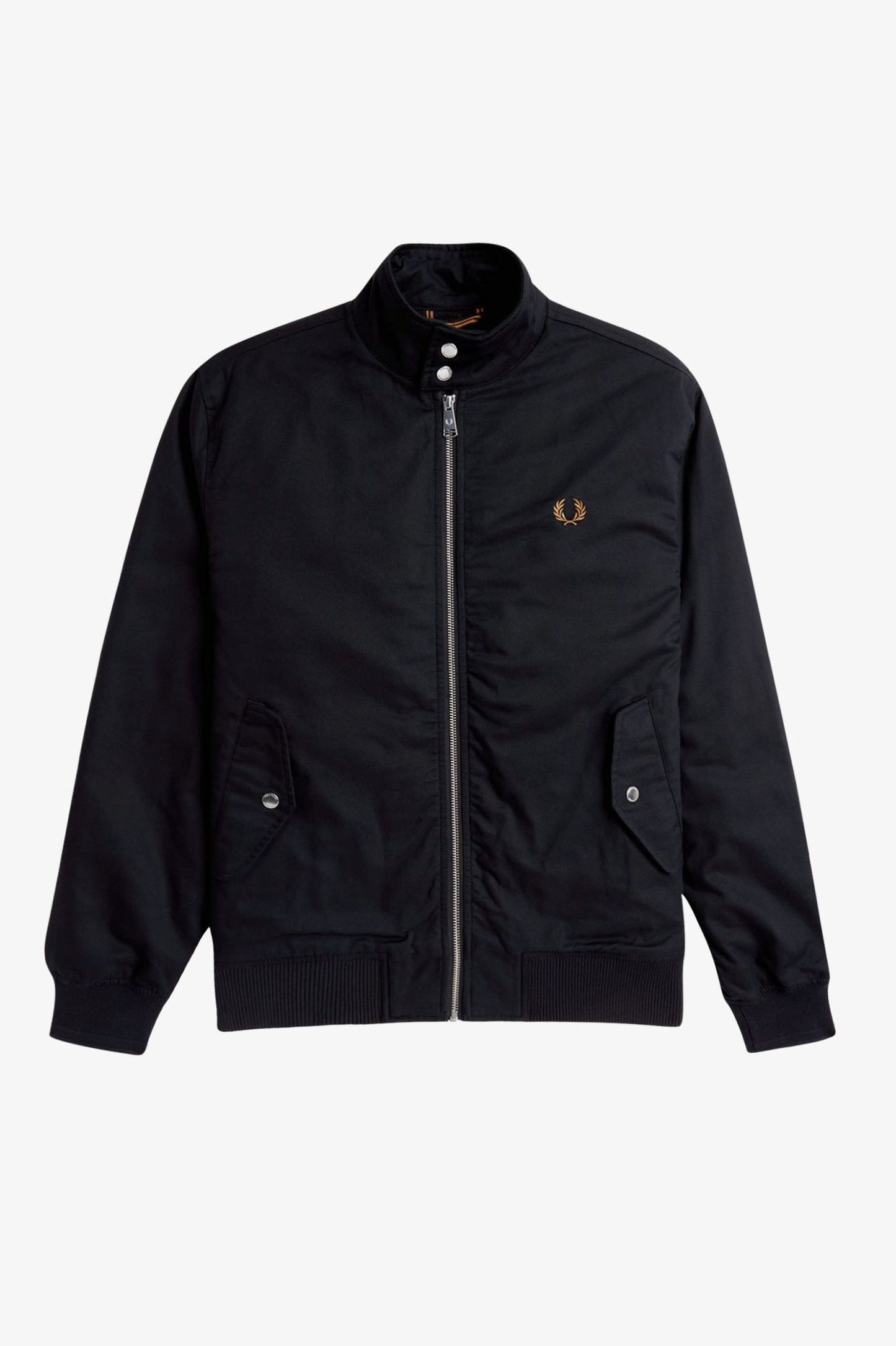 Fred Perry Padded Harrington Jacket Black