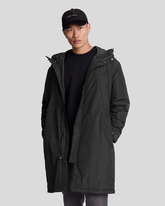 Lyle & Scott Longline Parka Black