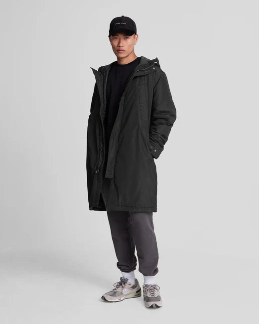 Lyle & Scott Longline Parka Black