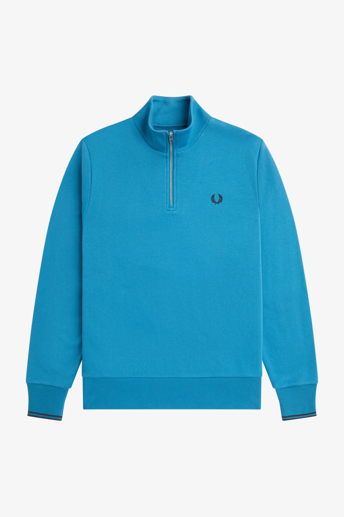 Fred Perry Half Zip Sweatshirt Ocean Bay / Navy