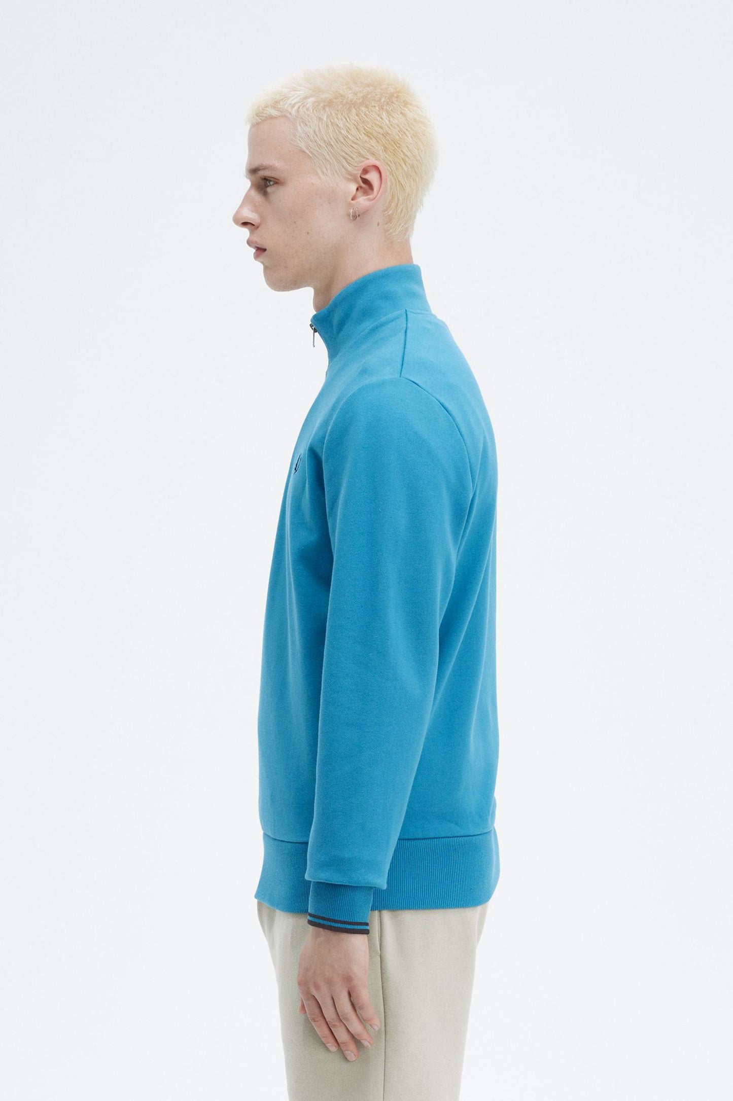 Fred Perry Half Zip Sweatshirt Ocean Bay / Navy