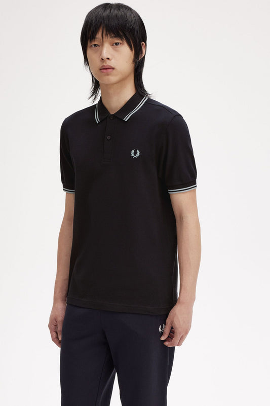 Fred Perry Polo M3600 Navy / Silverblue / Silverblue