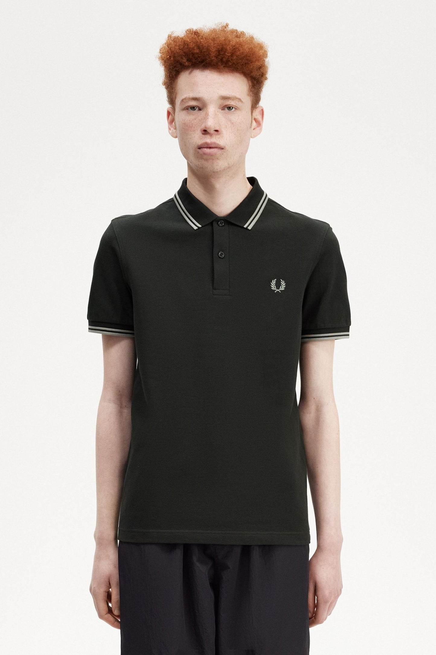 Fred Perry Polo M3600 Nightgreen / Seagrass
