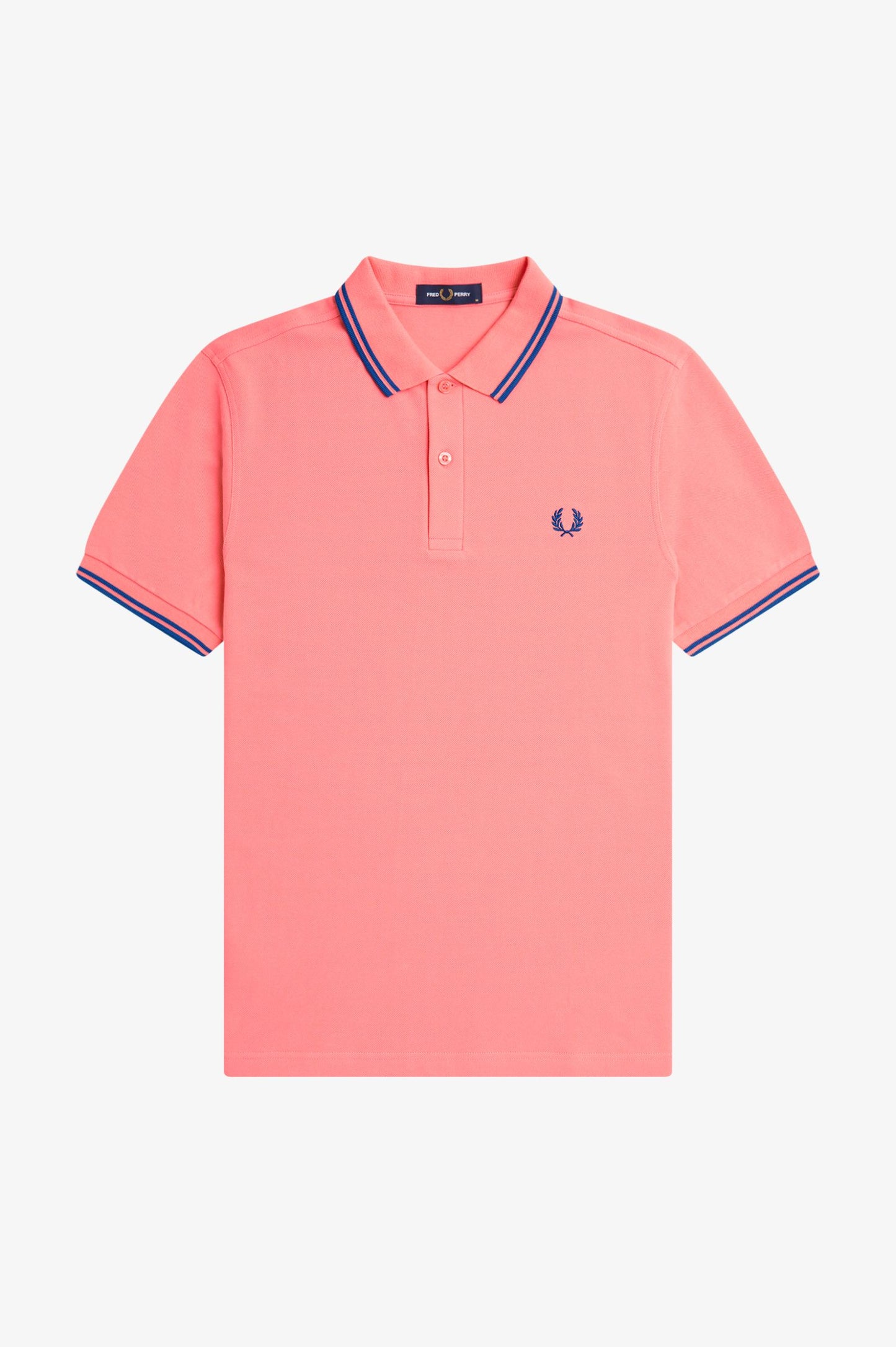 Fred Perry Polo M3600 Coral Heat / Shaded Cobalt