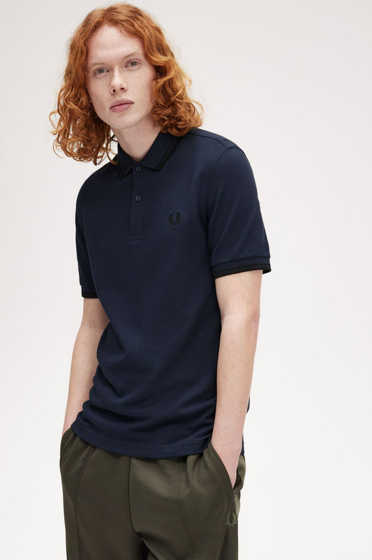 Fred Perry Polo M3600 Dark Carbon / Black