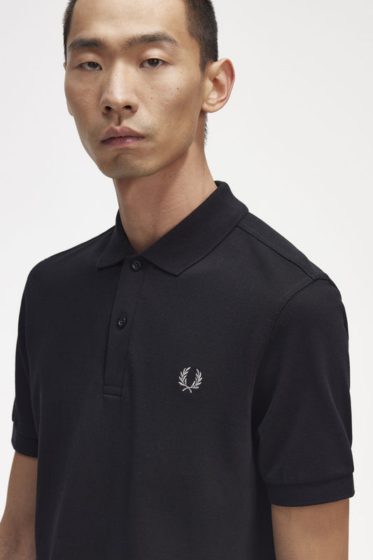 Fred Perry Polo M6000 Black / Chrome