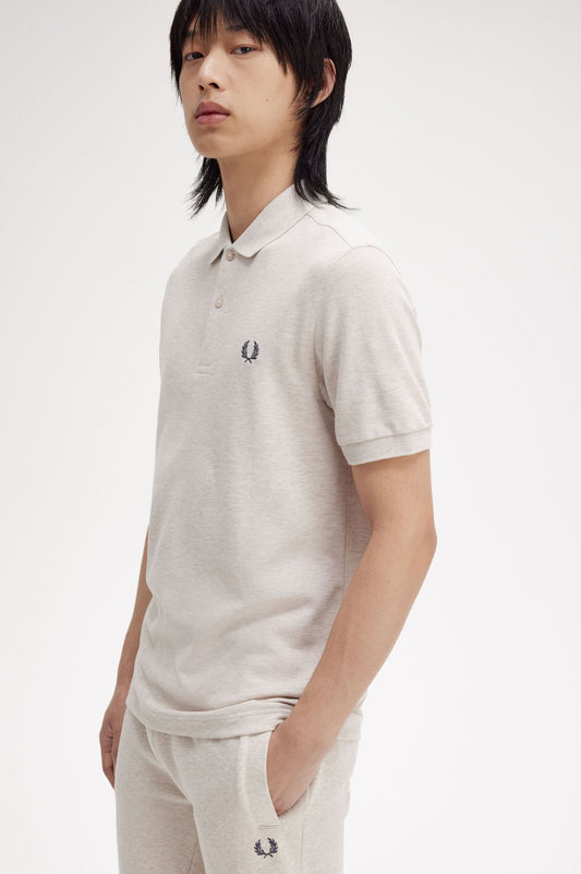 Fred Perry Polo M6000 Porridge Marl / Anchor Grey