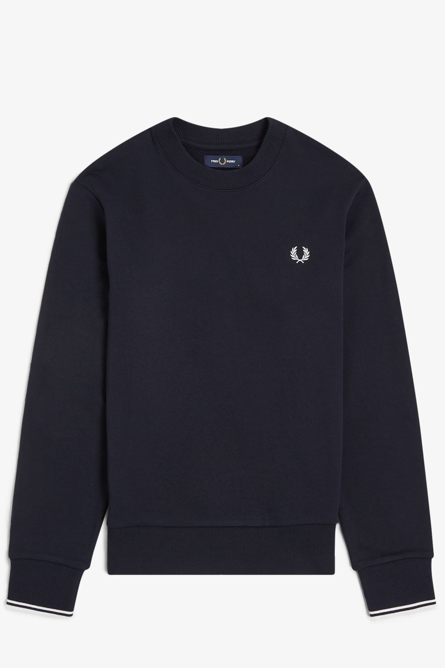 Fred Perry Crew Neck Sweatshirt Navy