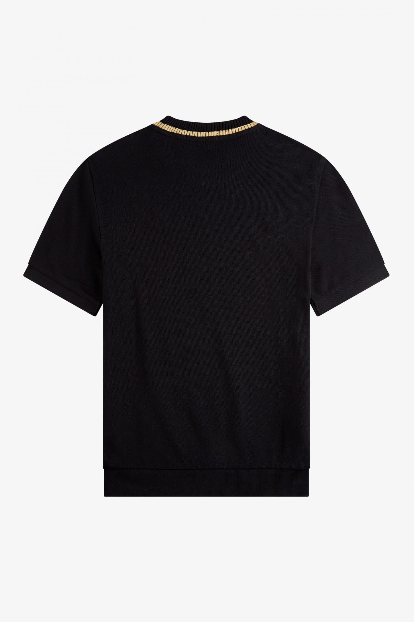 Fred Perry Crew Neck Piqué T-Shirt Black