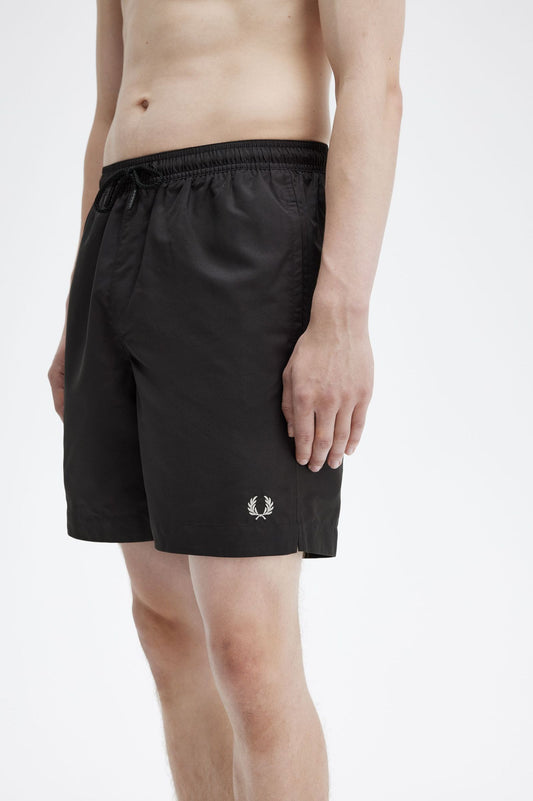 Fred Perry Classic Swimshorts Black