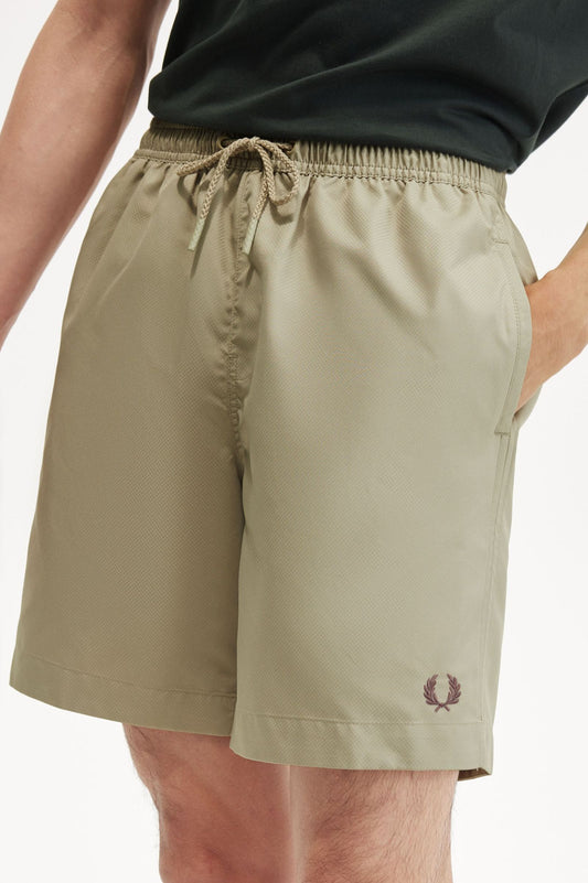 Fred Perry Classic Swimshorts Warm Grey