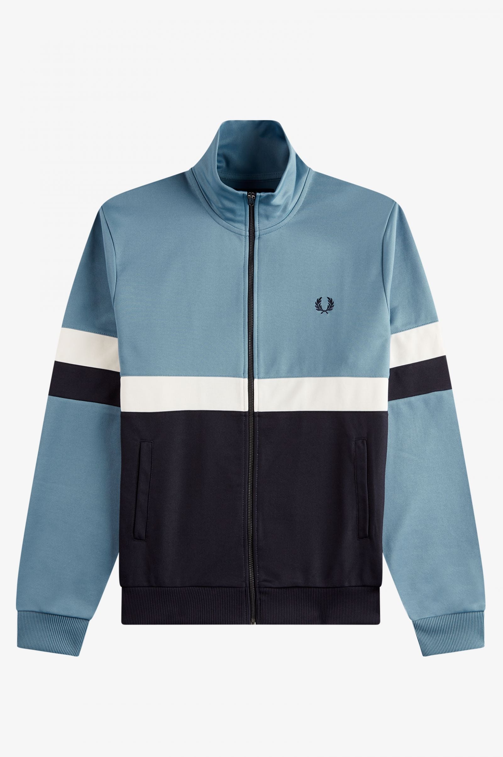 Fred perry panel track jacket new arrivals