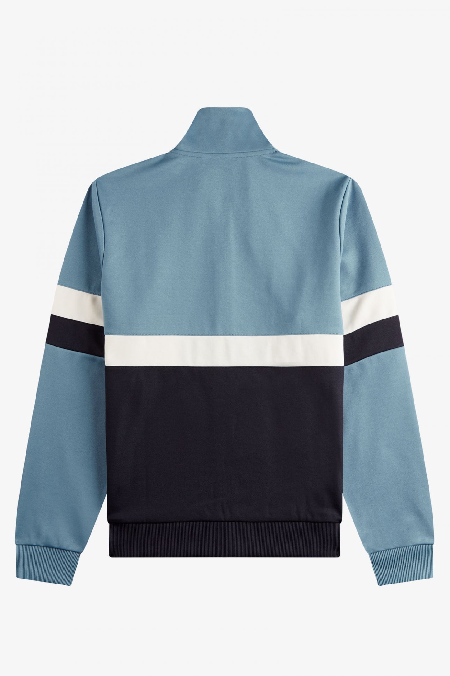 Fred Perry Panelled Track Jacket Ash Blue