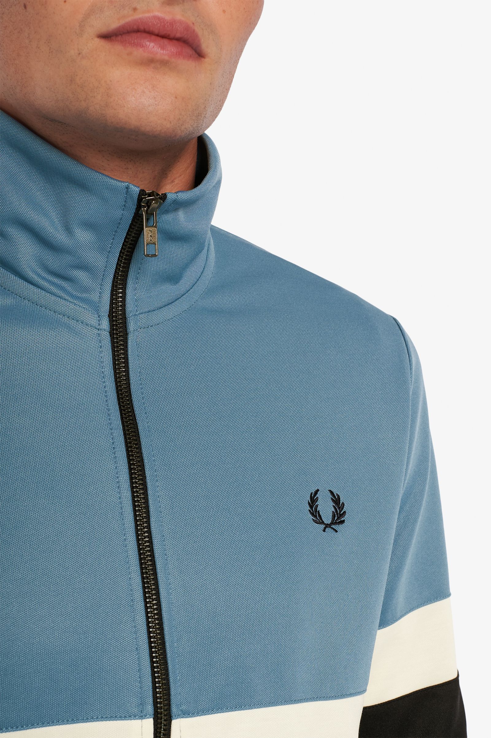 Fred perry outlet panelled track jacket