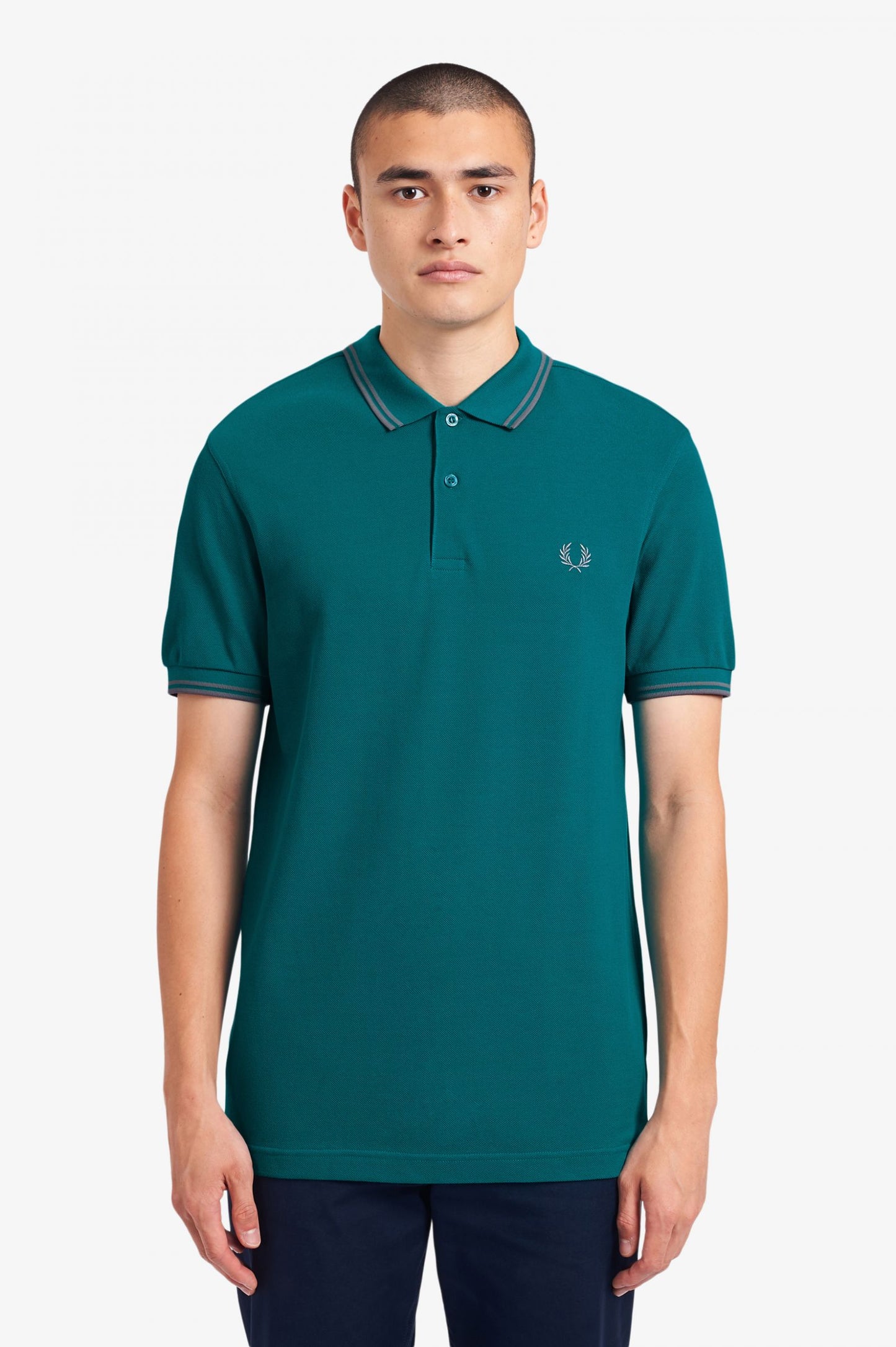 Fred Perry Polo M3600 Fanfare / 50's Silver