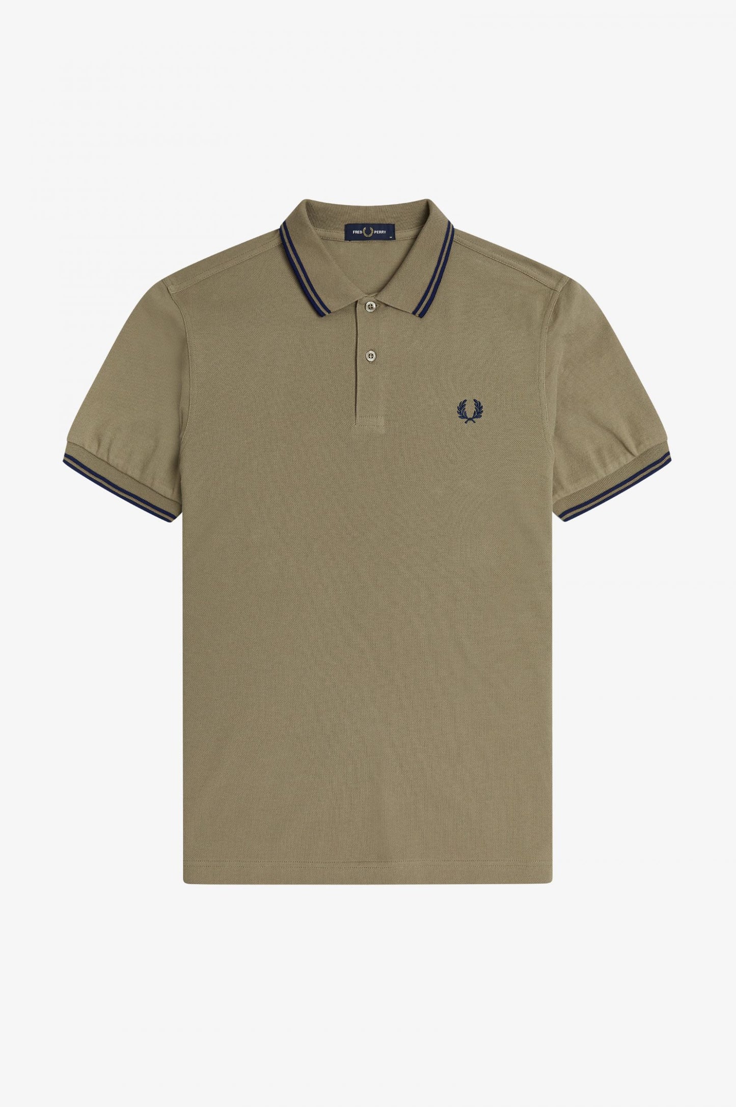 Fred Perry Polo M3600 Sage / French Navy