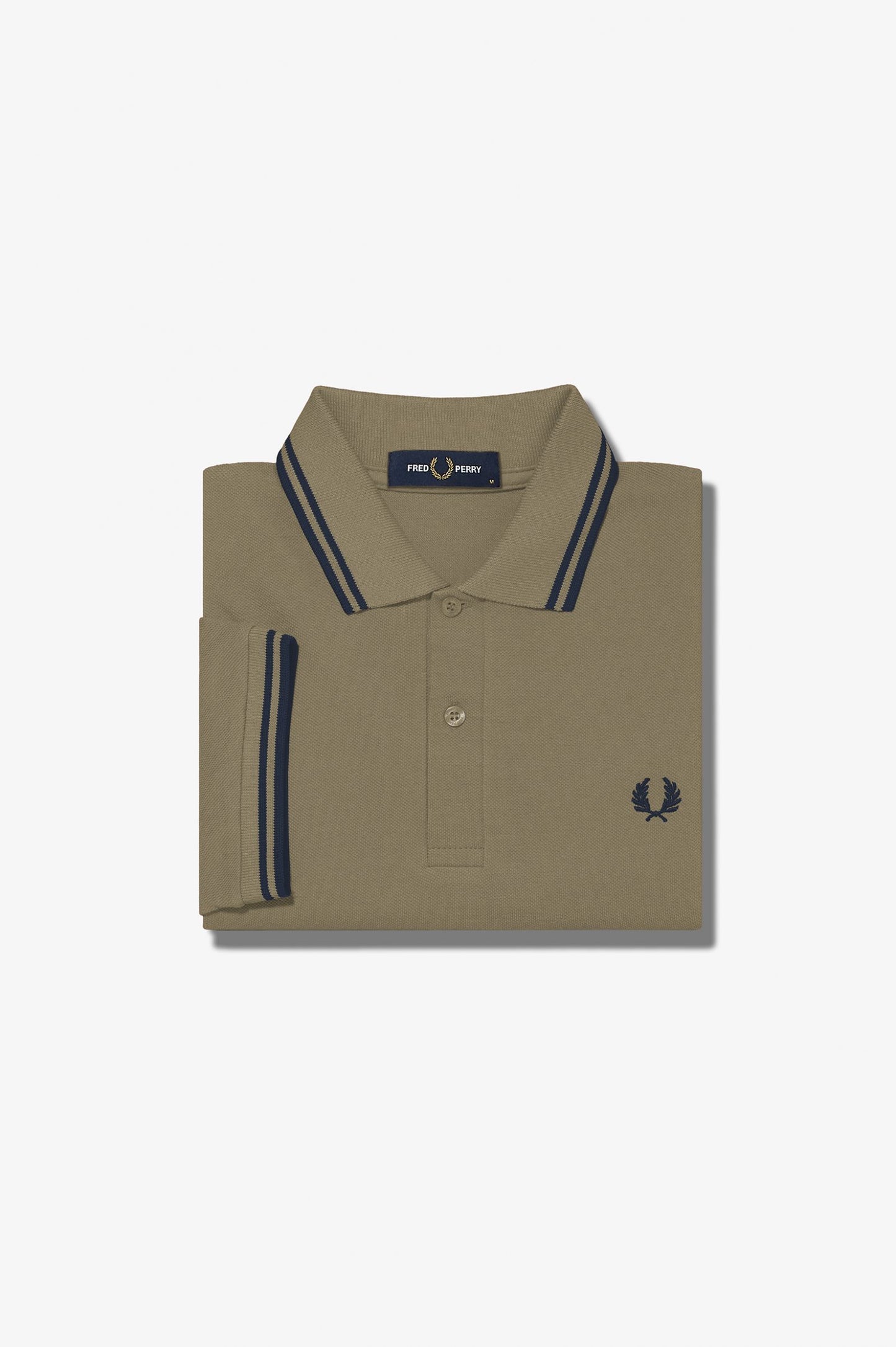 Fred Perry Polo M3600 Sage / French Navy