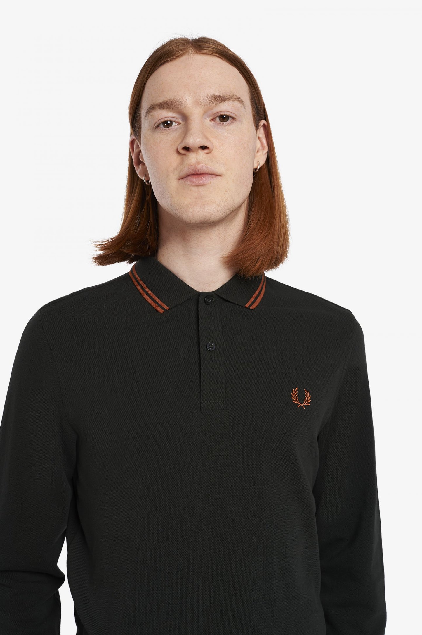 The Fred Perry Shirt Night Green