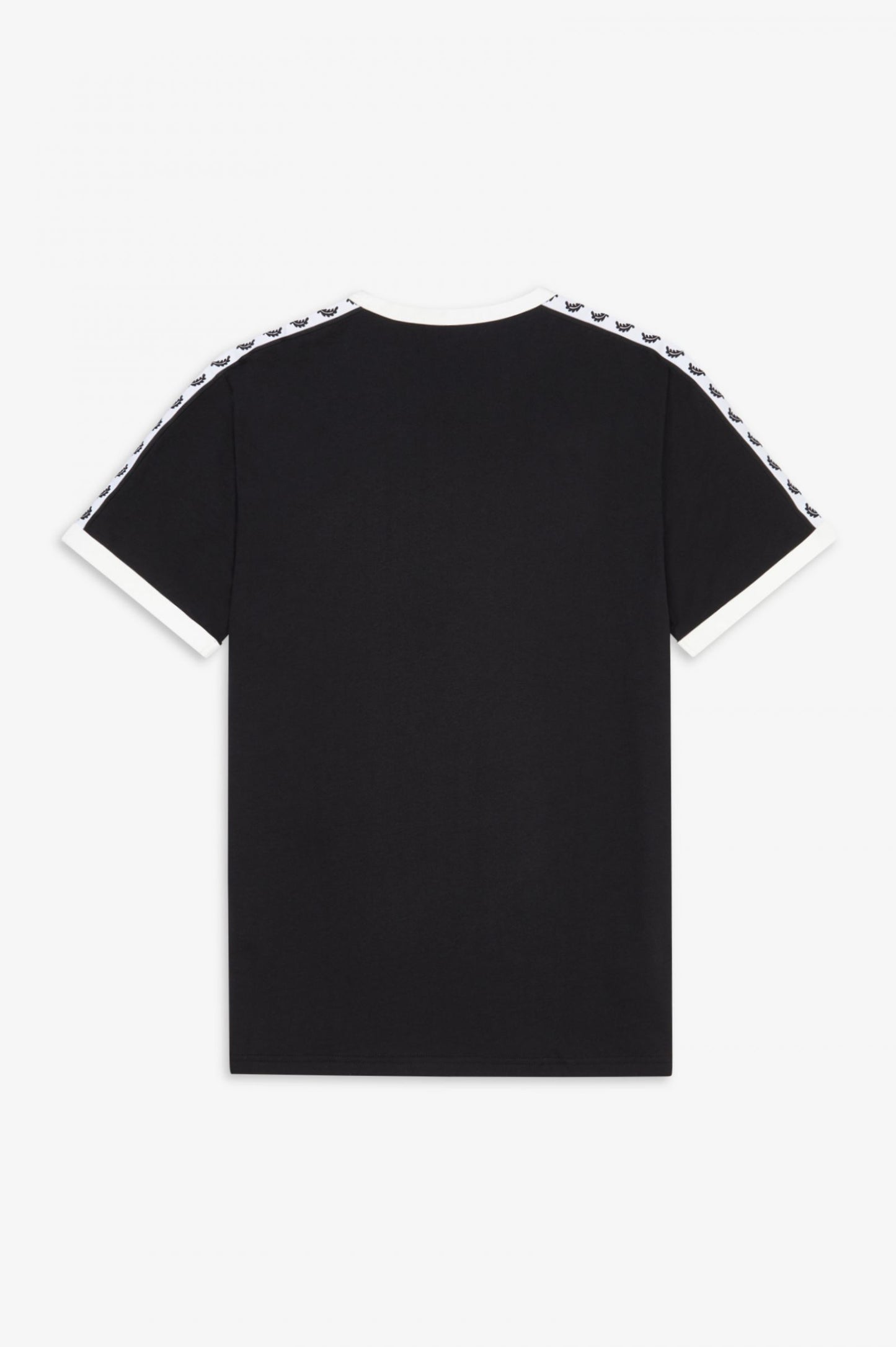 Fred Perry Taped Ringer T-Shirt Black