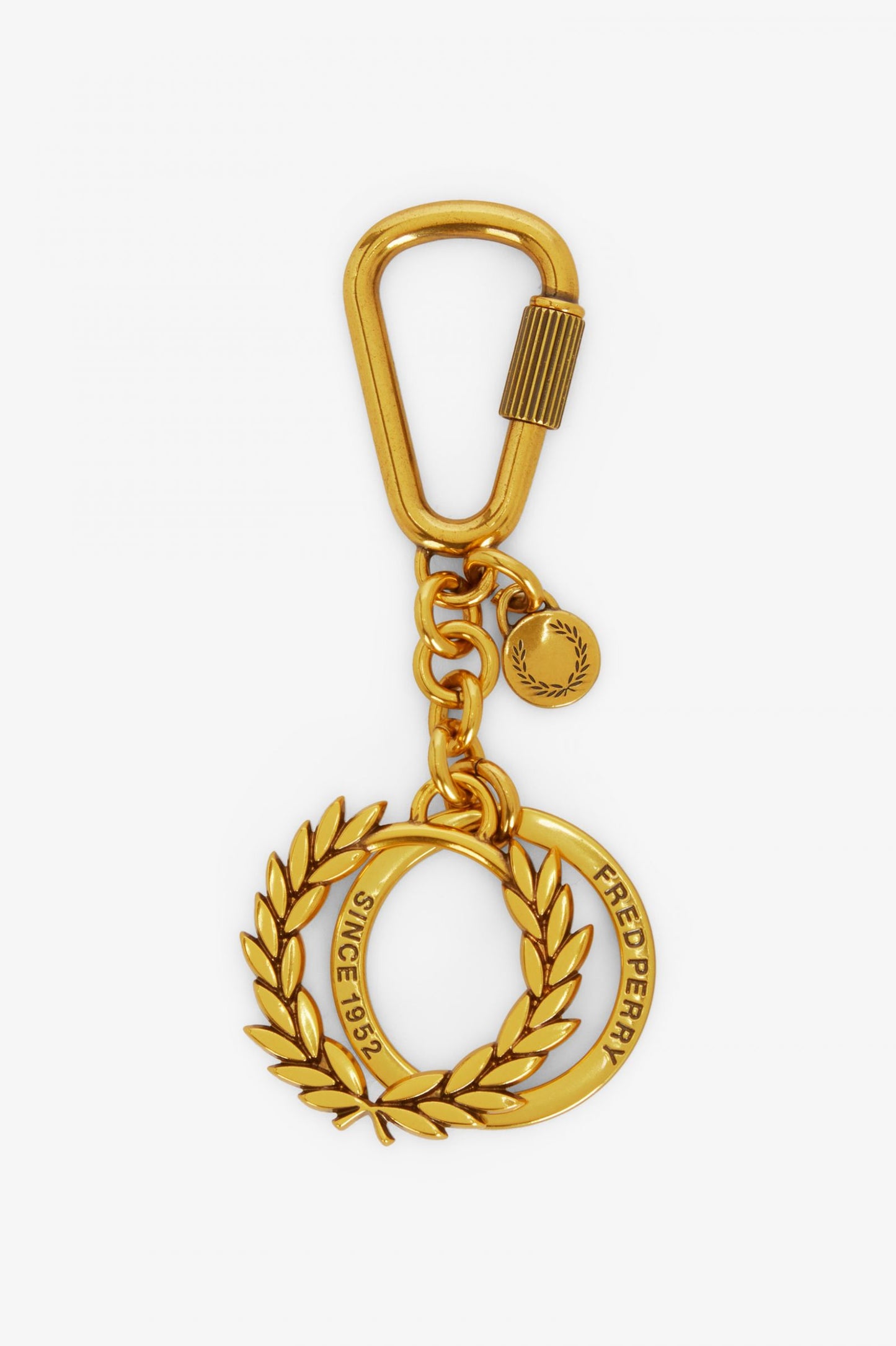 Fred Perry Laurel Wreath Keyring Gold