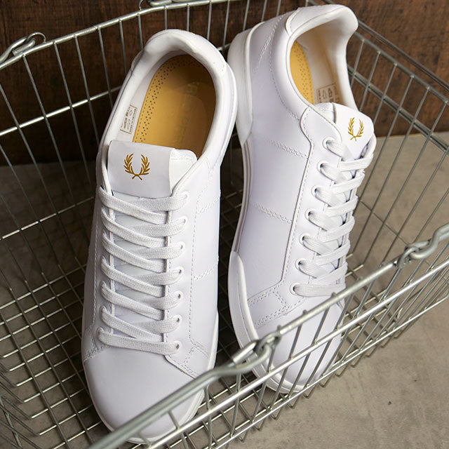 Fred Perry Sneaker B4294 White / Gold