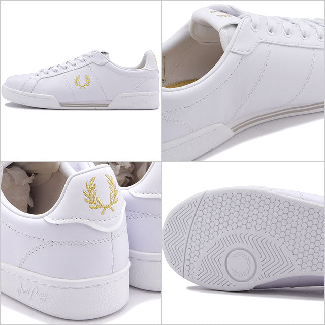 Fred Perry Sneaker B4294 White / Gold