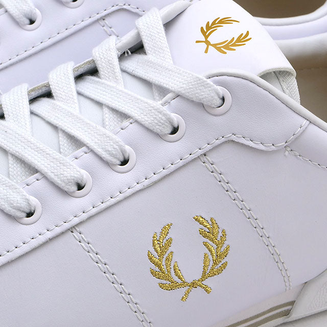 Fred Perry Sneaker B4294 White / Gold