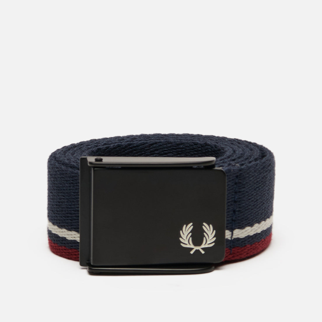 Fred Perry Tipped Webbing Belt Navy